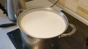 ПРОСТОЙ Рецепт домашнего творога из коровьего молока и кефира | Домашняя сыроварня От бабушки