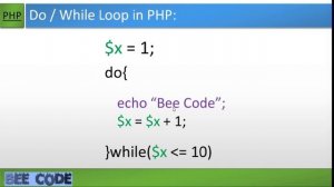 PHP Do While Loop Tutorial in Bangla #20