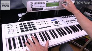 KORG TRITON Rack Demo & Review