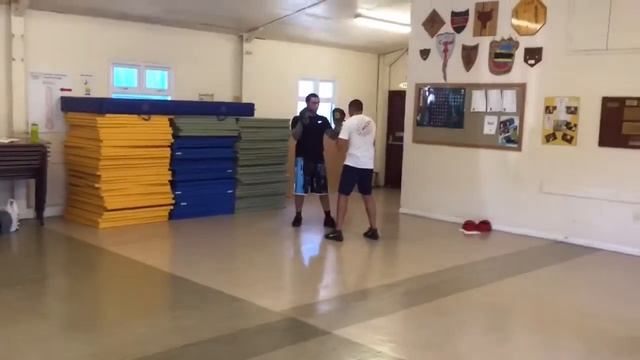 Some striking from the Boxing and Judo for the street workshop. смотреть онлайн