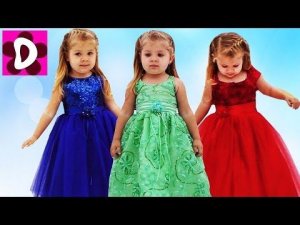 Выбираем Платье на ДЕНЬ РОЖДЕНИЯ Дианочки КАКОЕ ЛУЧШЕ? для Принцессы Dress for Birthday Princess
