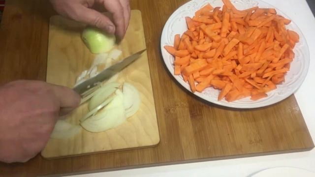 ? Минтай с овощами и картофелем!