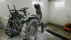 ТРАКТОР Т-25. ОН ПРОСТОЯЛ В ГАРАЖЕ 30 ЛЕТ! ГОНИМ ЕГО НА МОЙКУ СВОИМ ХОДОМ!