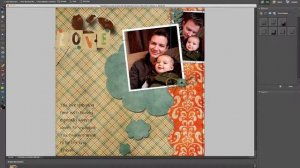 Digital Scrapbooking Tutorial- Add Shadows