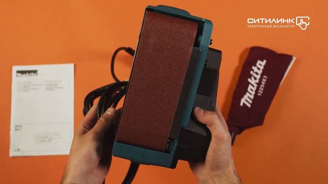 Обзор ленточной шлифмашины MAKITA 9911 | Ситилинк смотреть онлайн