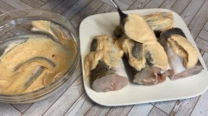 Минтай в духовке!!! Самый вкусный и простой рецепт.