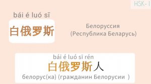 Китайский язык, HSK-1. 你是哪国人? --- из какой ты страны?