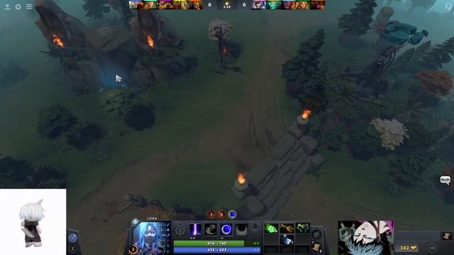 ZXCURSED ЗНАКОМИТСЯ С ДЕВОЧКОЙ В ДОТЕ  ZXCURSED ТРЕНИРУЕТ