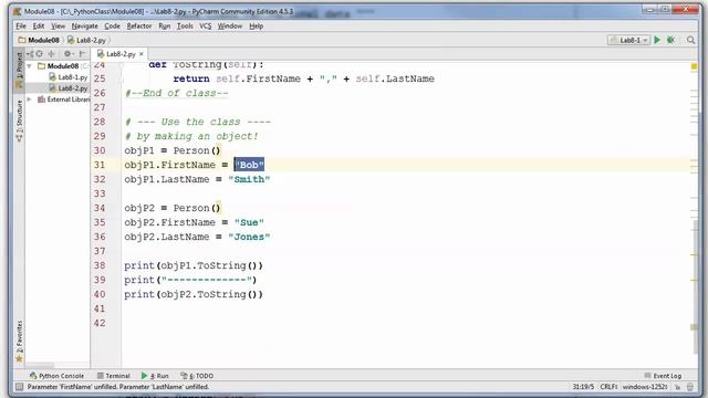 Python Module 08 08 Lab 8 2 Answer смотреть онлайн