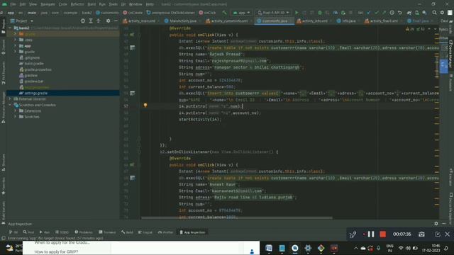 Basic Banking App | Android | java | The sparks foundation смотреть онлайн