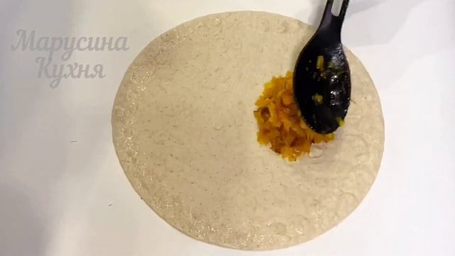 Постное блюдо. Хрустящие чебуреки с тыквой из тонкого лаваша. Быстрее не бывает.