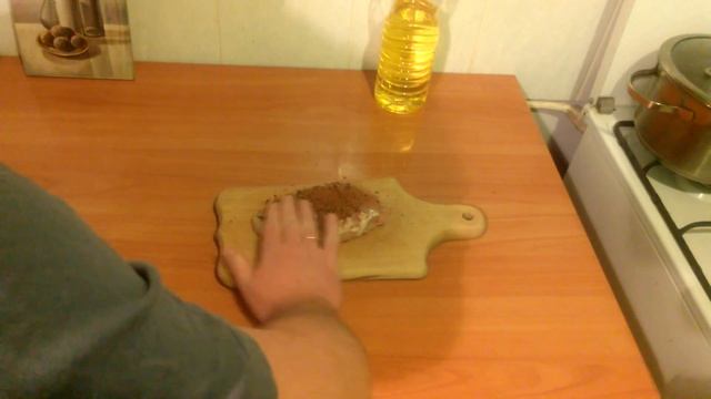 Бастурма из куриного филе. смотреть онлайн