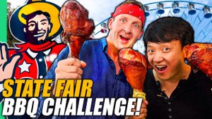 Texas BBQ CHALLENGE with Mike Chen!! Who Will Quit First