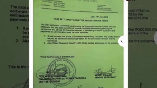 Morobe Governor Concerned