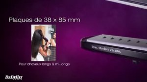 Babyliss - Lisseur vapeur I-pro 230 Steam ST395E