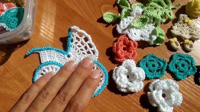 Мои вязалочки #Вязаный декор для скрапбукинга