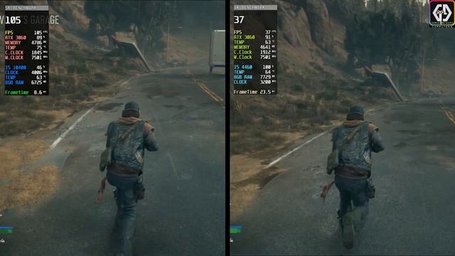 I5 10400 vs I5 4460 | RTX 3060 & 8GB Ram | 5 Games Test !