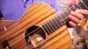 Pono Pro Series BN-10D Solid Acacia Deluxe Nui Baritone Ukulele Demo by UKE Republic