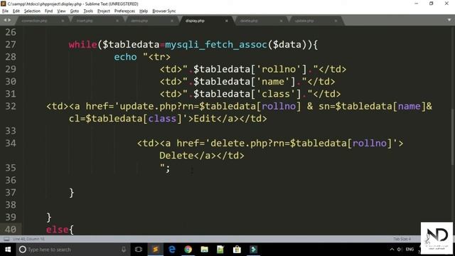 How to delete data with validation in php mysql | php tutorial in hindi смотреть онлайн