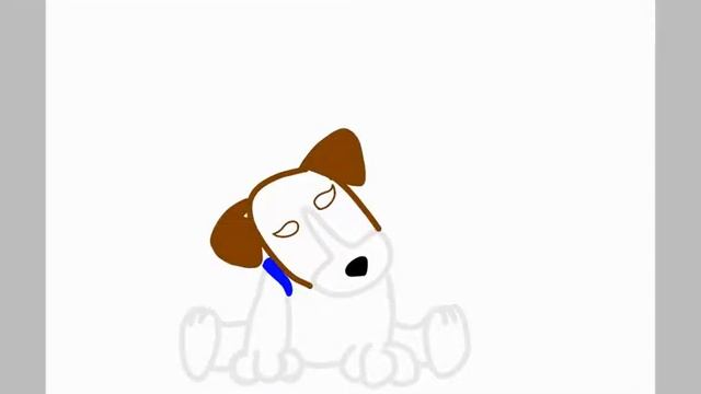 Как нарисовать Джек Рассела терьера. Художник: Мария Абрамская смотреть онлайн