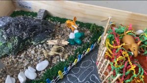 Зоопарк своими руками. Детский зоопарк. Игрушечный зоопарк.