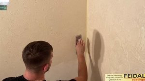 Марсельский Воск + Серебро. Отделка Стен Кухни Своими руками.  Марморино Mini Feidal + Воск