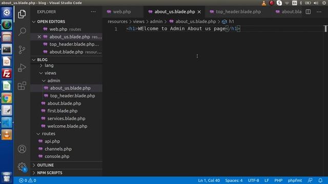 Learn Laravel 8 Beginners Tutorial #9 - About Blade Template Engine in Laravel #2 @include @json ..