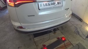 Краткий обзор установки фаркопа Motodor 92506-A на Toyota RAV-4 (2018 г.в.)