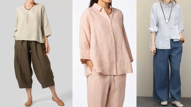 ЛЬНЯНАЯ РУБАШКА как стильный элемент женского гардероба смотреть онлайн