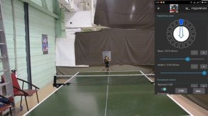 Прототип с 3 моторами. Demo.TenniRobo робот для настольного тенниса