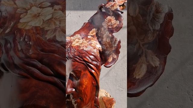 Весна - интерпретативная деревянная скульптура В. Мещерякова (Крым). Материал - красный можжевельни смотреть онлайн