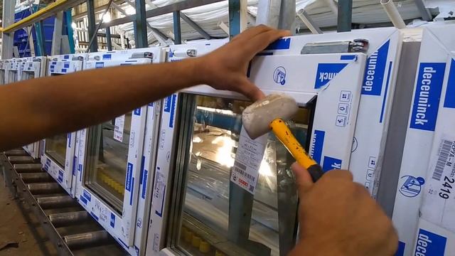 Установка коротких штапиков Декенинк смотреть онлайн