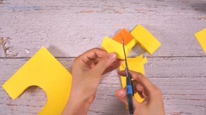 How to Make a Paper Giraffe | DIY Giraffe Craft | Crafts for Kids