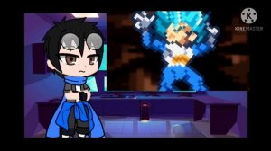 [I react to shadow vs vegeta] [Gacha club reaction video]