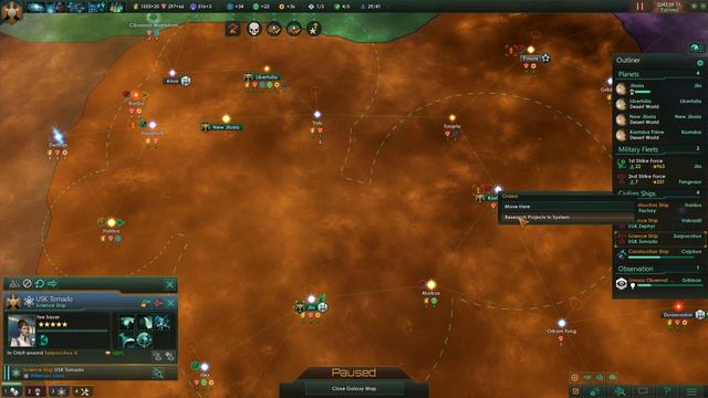 Stellaris Let's Play - Anarchy in the U.S.K - #16 - Ice Cold Fusion, Uplifting the Sek Lokar смотреть онлайн