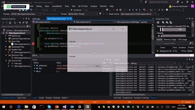 QtWS16- Introducing Qt Visual Studio Tools, Maurice Kalinowski, The Qt Company