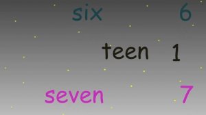 Counting 11 to 20 for kids and grown ups. Number fireworks song