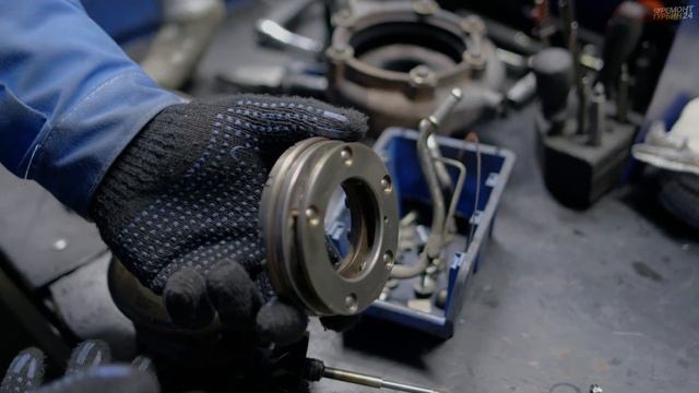 Ремонт турбины на Nissan Pathfinder 2,5 дизель смотреть онлайн