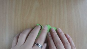 Как сделать клевер оригами/Four-leaf clover origami