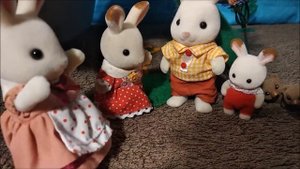 Пещера.Sylvanian families.