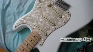 Пластиковый пикгард для Fender Stratocaster из Китая