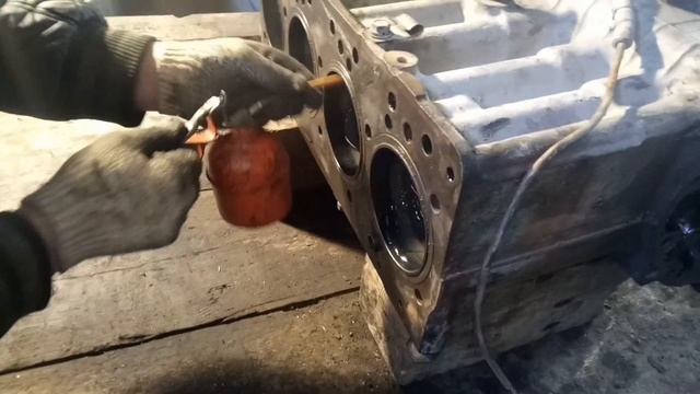 Капиталка МТЗ Д240 часть 2, сборка двигателя. смотреть онлайн