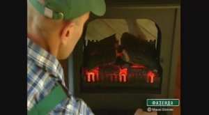 Электрический камин Dimplex Club в телепроекте "Фазенда"