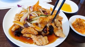 (Уличная еда Кореи) Чачжанмён Чампонг Тансуюк/Корейские китайские блюда/ 짜장면 짬뽕 탕수육