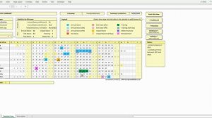 Employee Attendance Tracker spreadsheet (with Interactive Excel Dashboard)