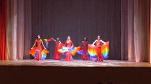 Bellydance- шоу "Вишнёвая Сакура"(танец с веелами)