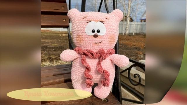 Мишки-пряники. Мастер-класс по вязанию крючком