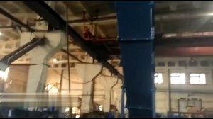 Зетобразный скребковый (подъемный) транспортер для удаления опилок.