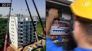 В КИТАЕ ПОСТРОИЛИ 10-ЭТАЖНЫЙ ДОМ ЗА 28 ЧАСОВ 45 МИНУТ | ЧАНША, ХУНАНЬ