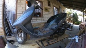 Ремонт HONDA TACT AF30 вариатор генератор обзор и тест-драйв